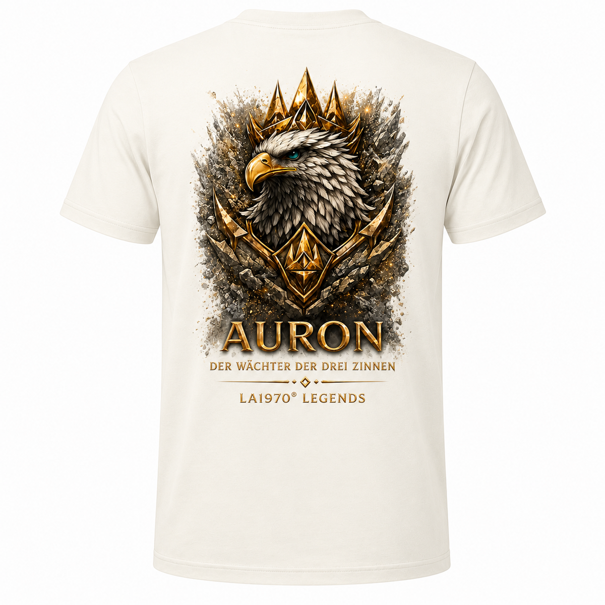 LA1970® Legends – AURON | Premium T-Shirt "The Guardian of the Three Peaks"