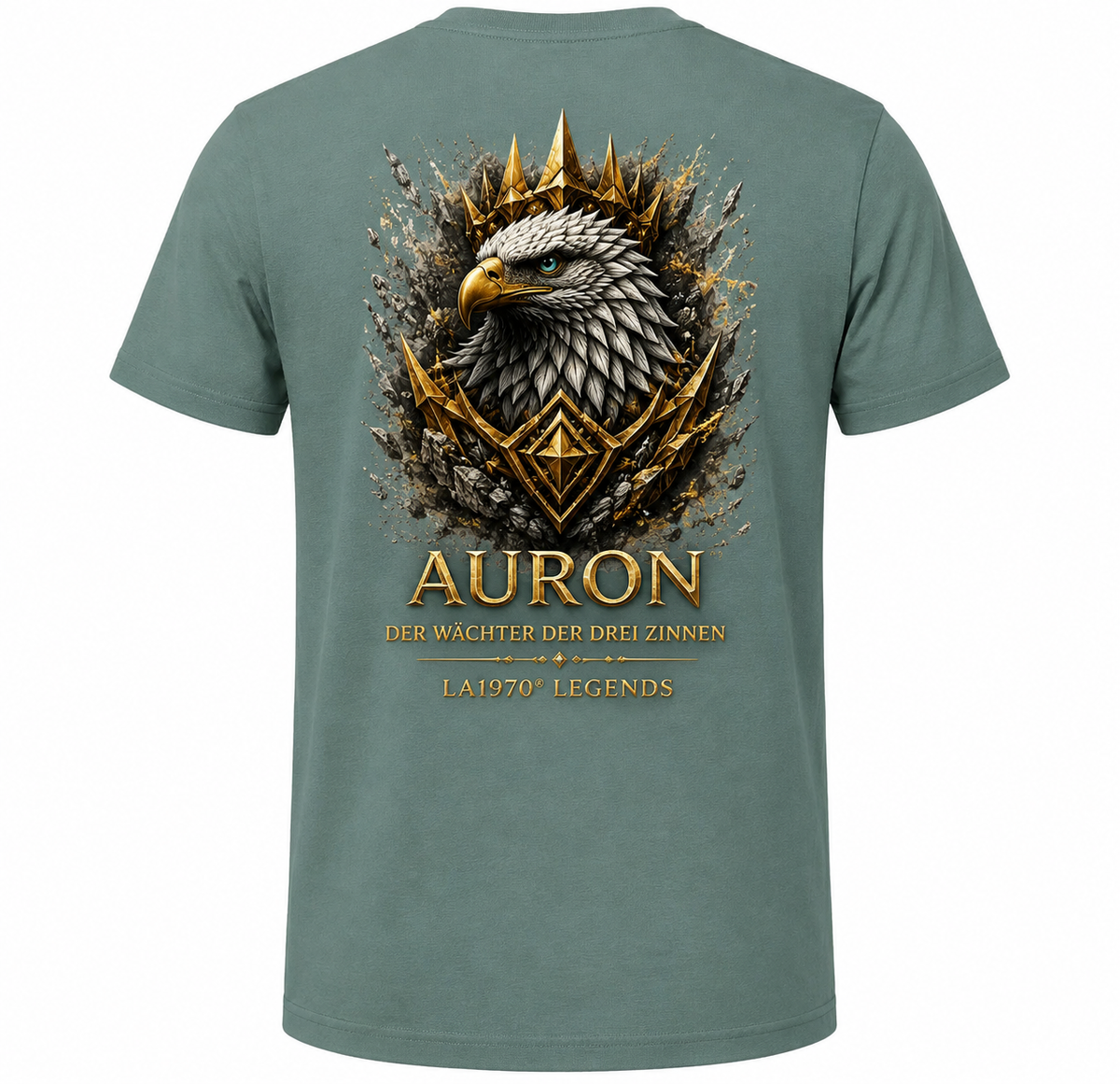 LA1970® Legends – AURON | Premium T-Shirt "The Guardian of the Three Peaks"