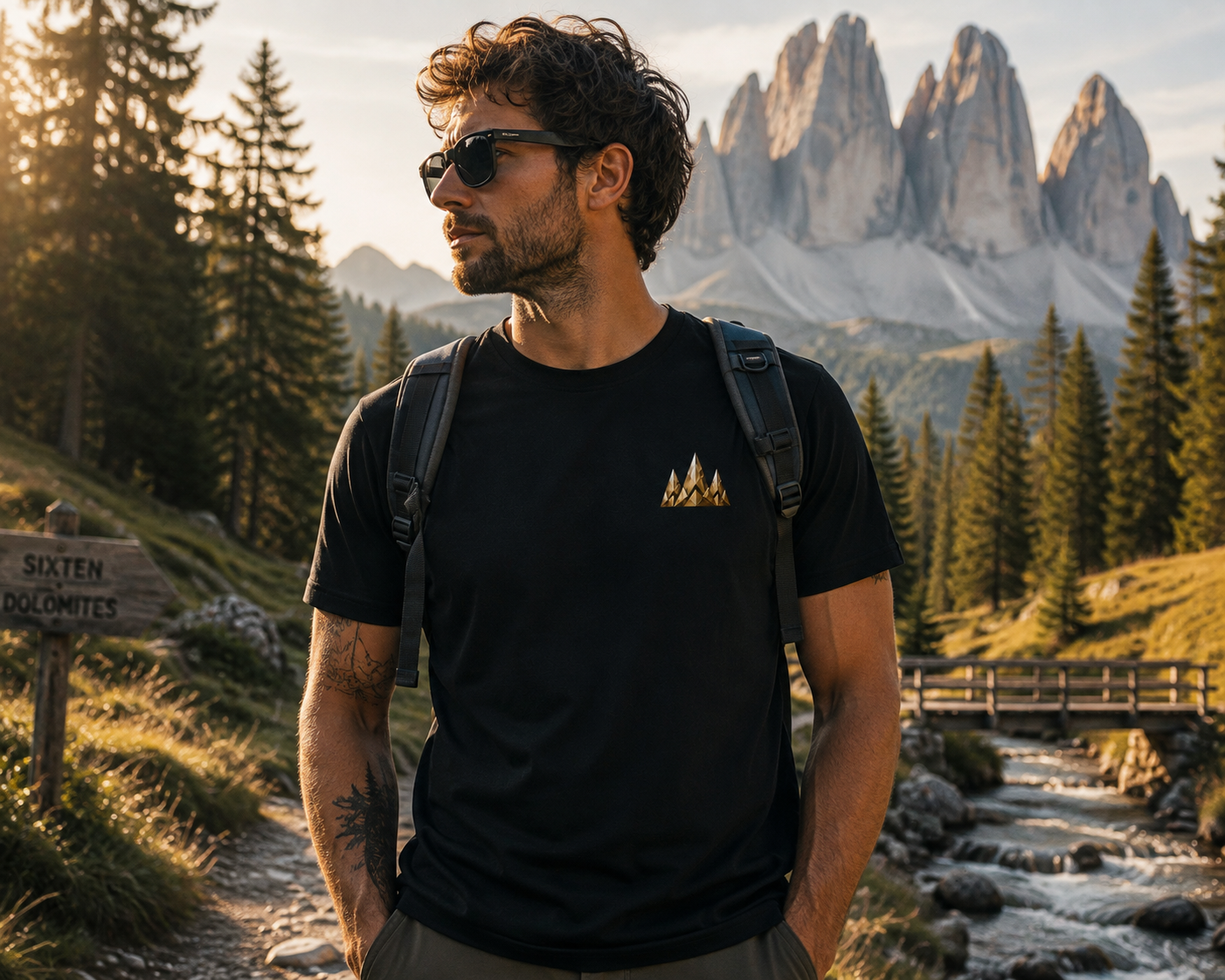 LA1970® Legends Herren T-Shirt – BRAMOR | Der Wächter der Wälder