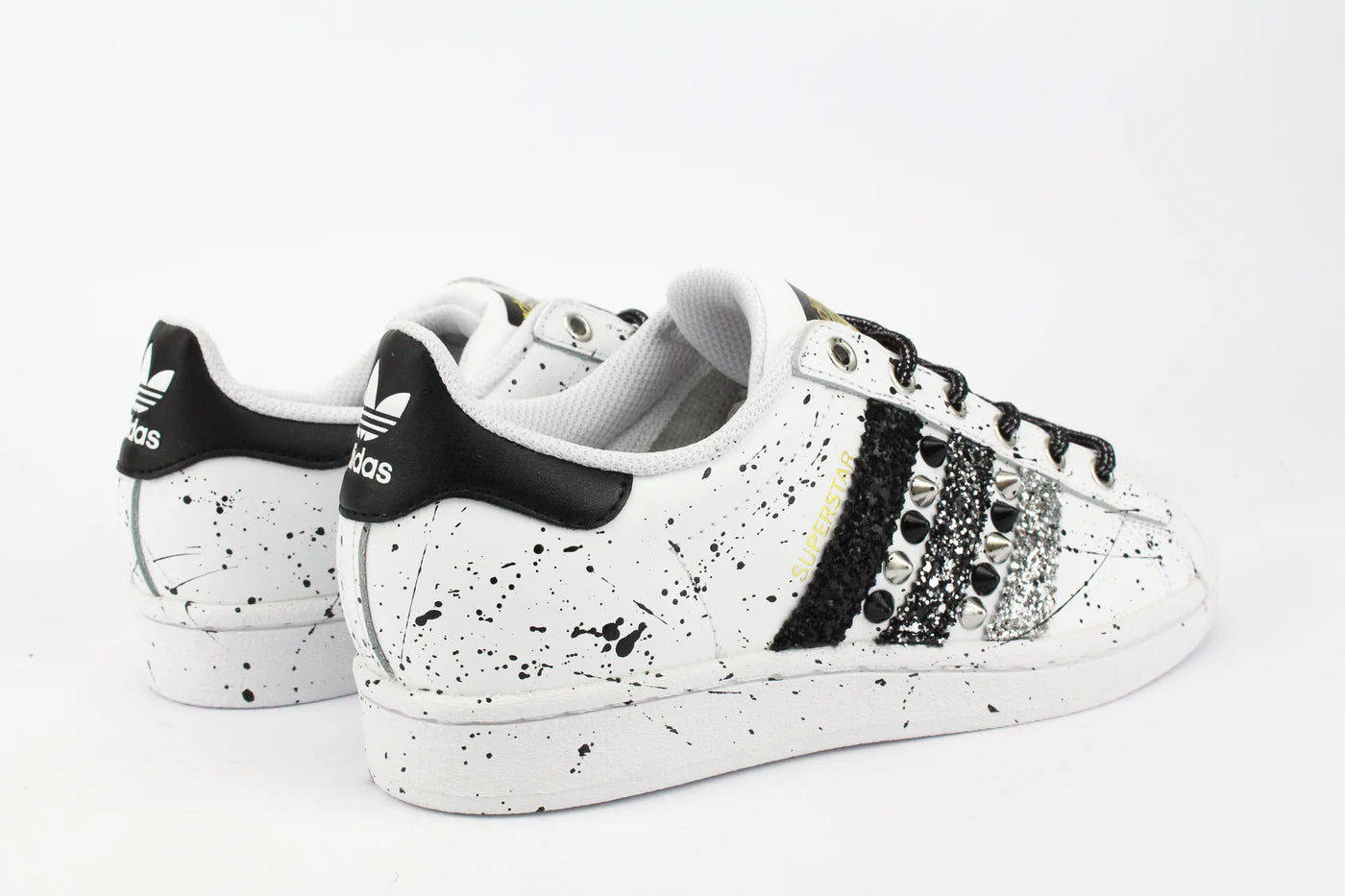 Adidas Superstar Art.132 Pelle Verniciata Argento o Oro – LA1970 Edizione Personalizzata