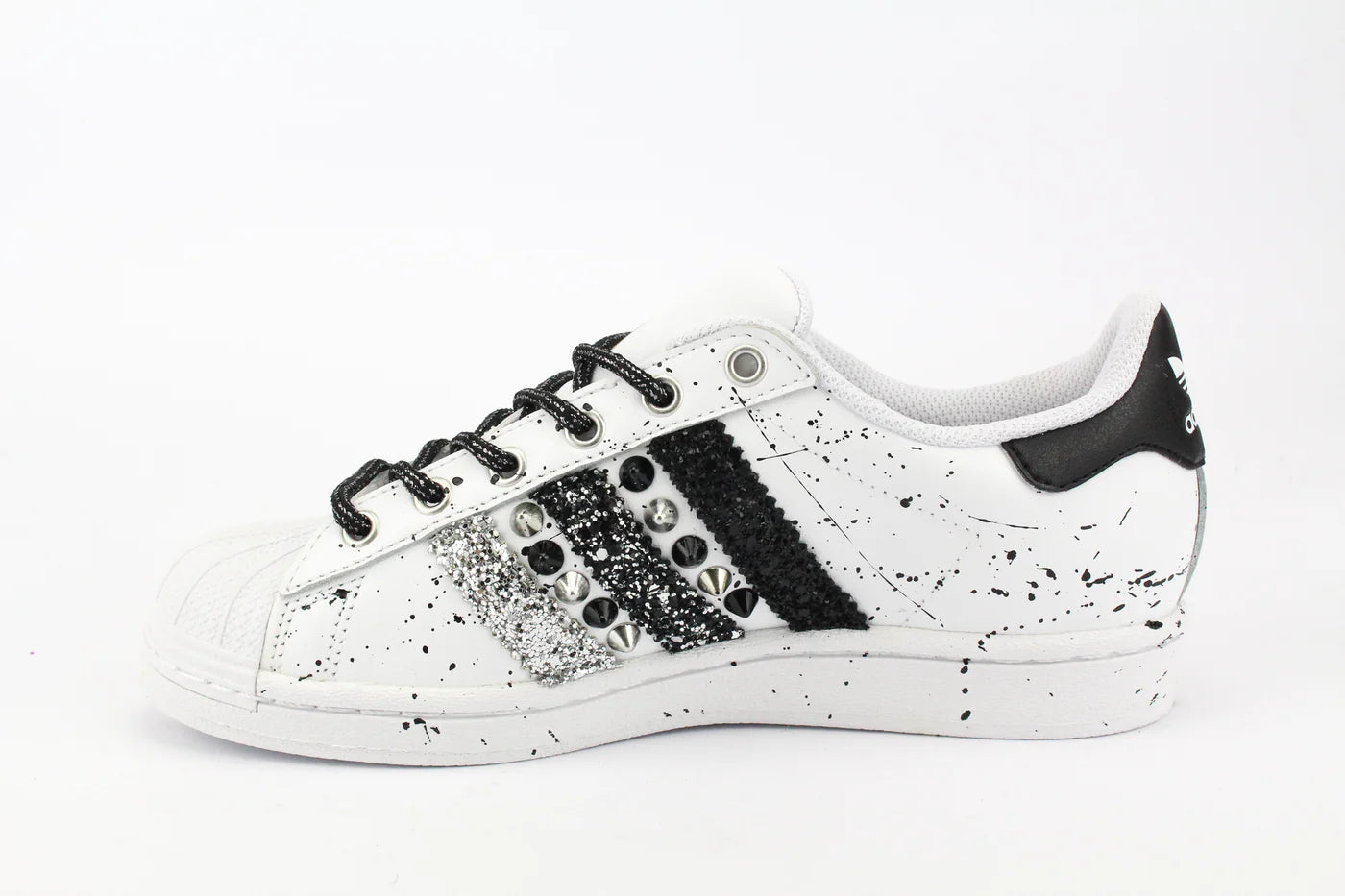 Adidas Superstar Art.132 Pelle Verniciata Argento o Oro – LA1970 Edizione Personalizzata