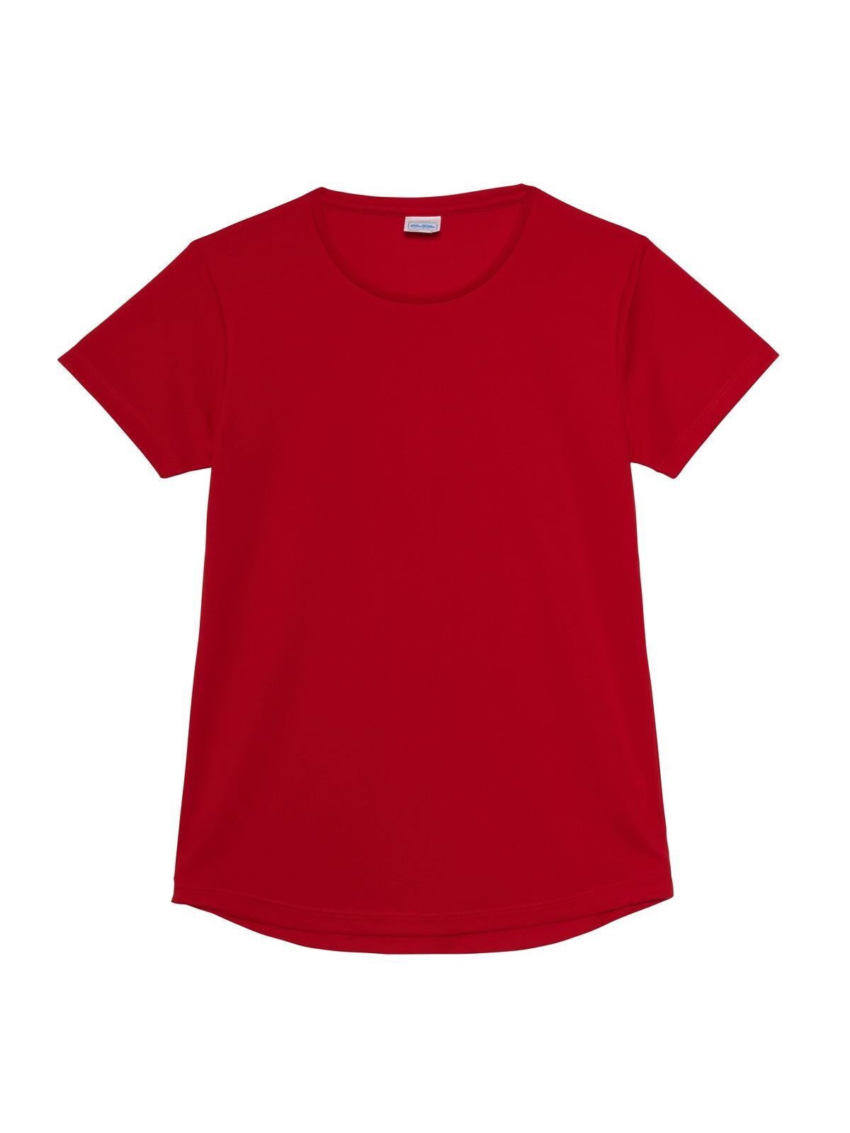 Girlie Cool T Herren T-Shirt – Just Cool by AWDis – Farbe fire red – individuell veredelbar