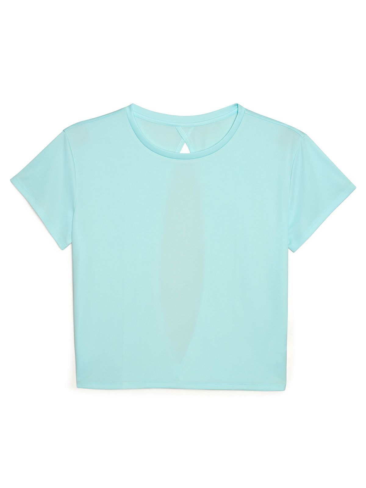 Open Back T Damen T-Shirt – Just Cool by AWDis – Farbe Mint – individuell veredelbar
