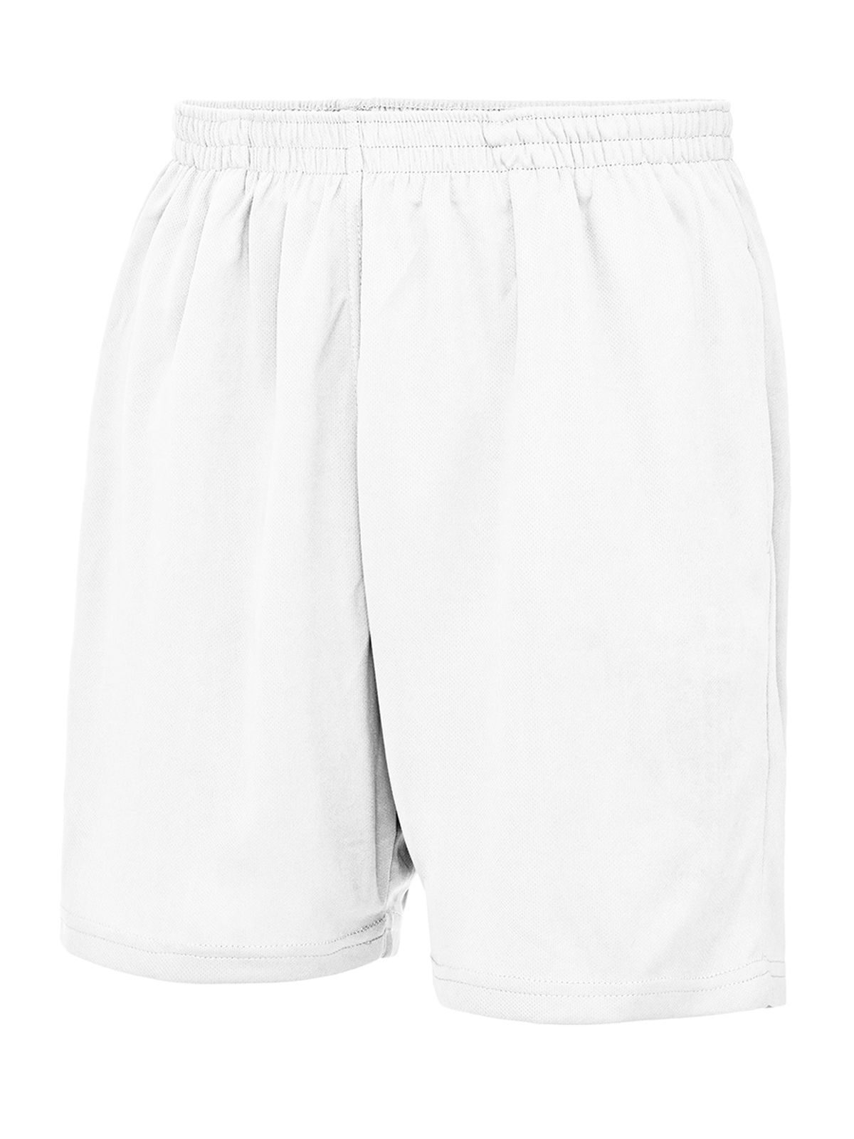 Cool Shorts Herren Hose / Rock – Just Cool by AWDis – Farbe arctic white – individuell veredelbar