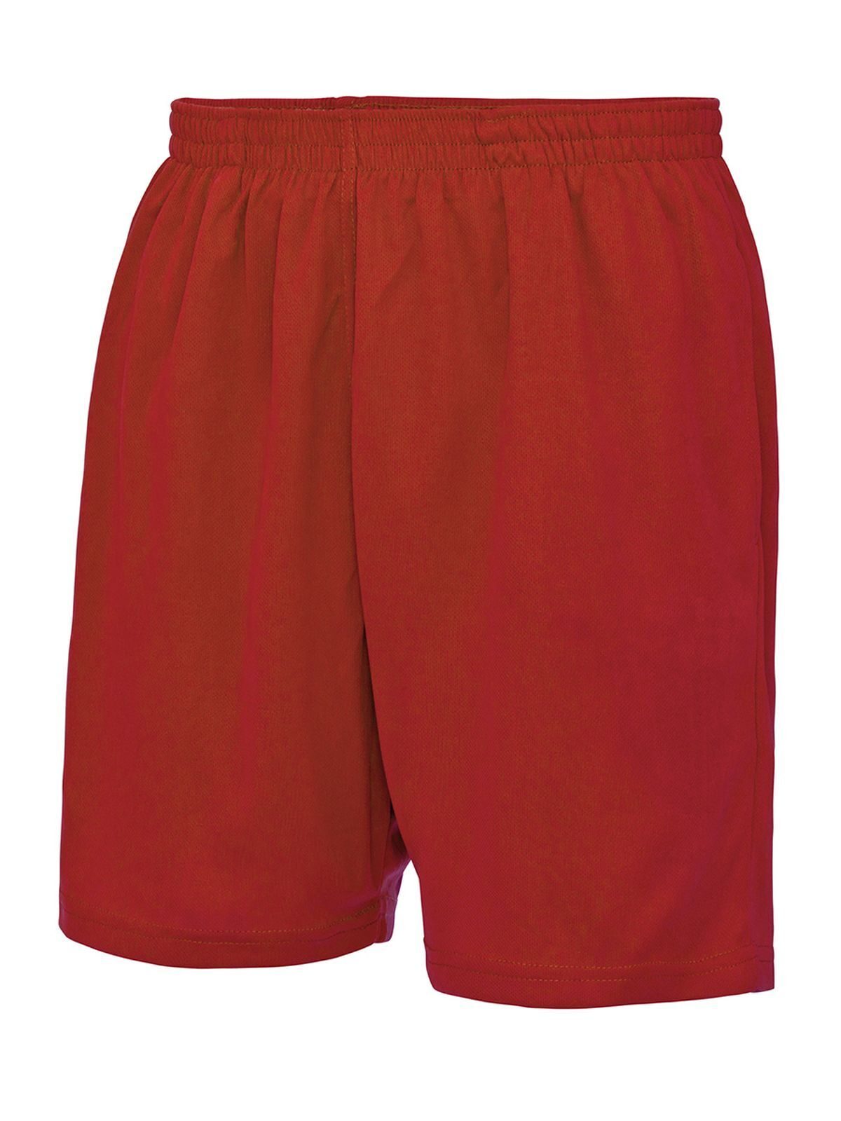 Cool Shorts Herren Hose / Rock – Just Cool by AWDis – Farbe fire red – individuell veredelbar