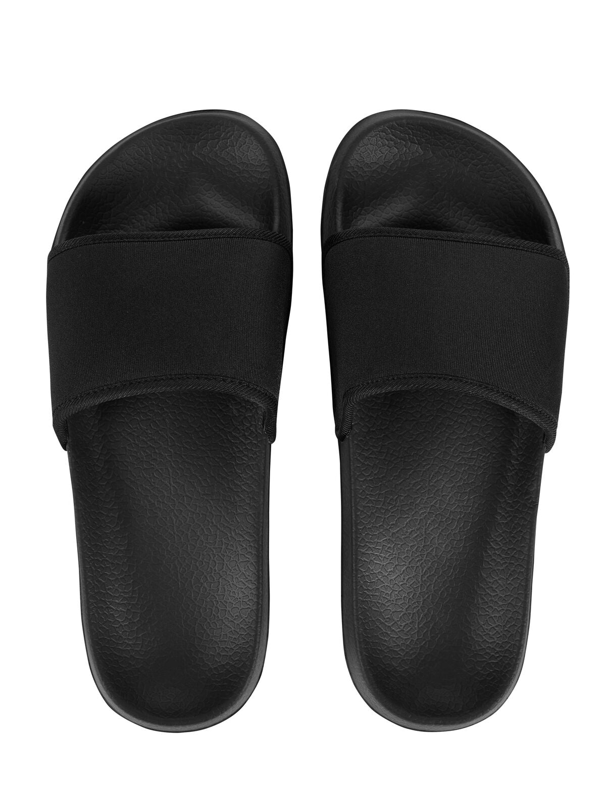 Sliders Herren Schuhe – Just Cool by AWDis – Farbe jet black – individuell veredelbar