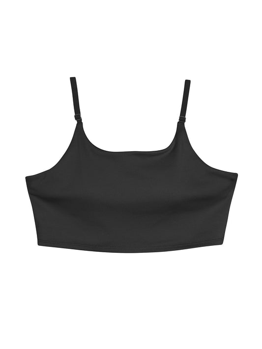 Recycled Tech Sport Bra Damen T-Shirt – Just Cool by AWDis – Farbe jet black – individuell veredelbar