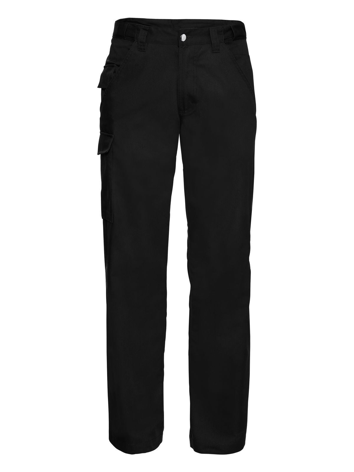 Adults' Polycotton Twill Trousers Hose / Rock – Russell – Farbe Schwarz – individuell veredelbar