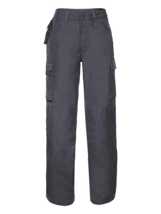 Adults' Heavy Duty Trousers Hose / Rock – Russell – Farbe convoy grey – individuell veredelbar
