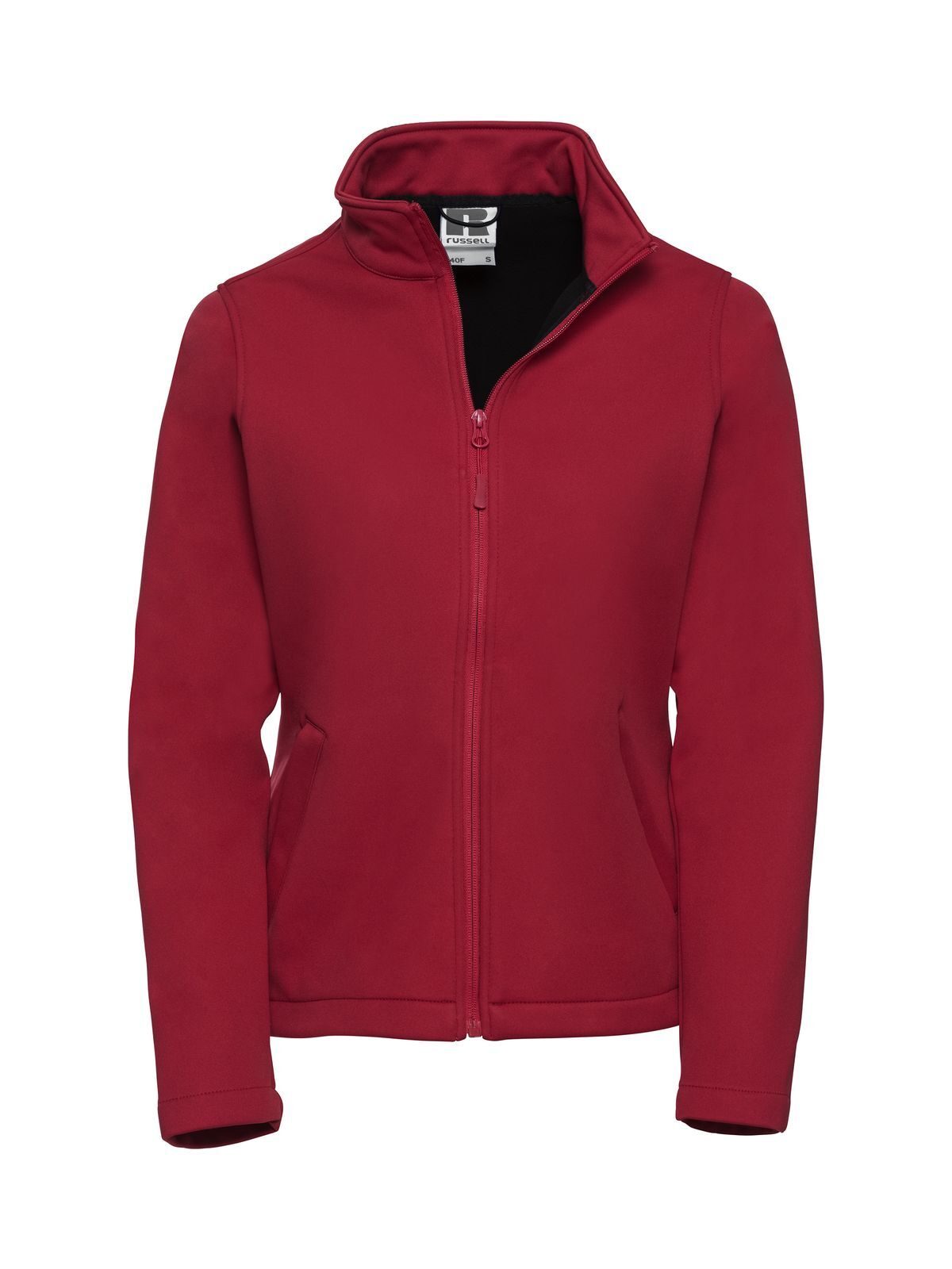 Ladies' Softshell Jacket Damen – Russell – Farbe classic red – individuell veredelbar