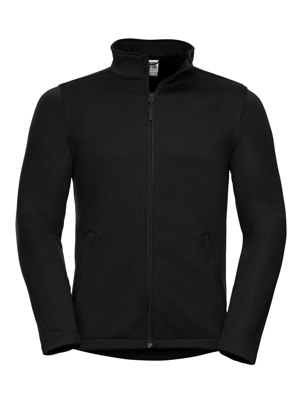 Smart Softshell Jacket Herren – Russell – Farbe Schwarz – individuell veredelbar