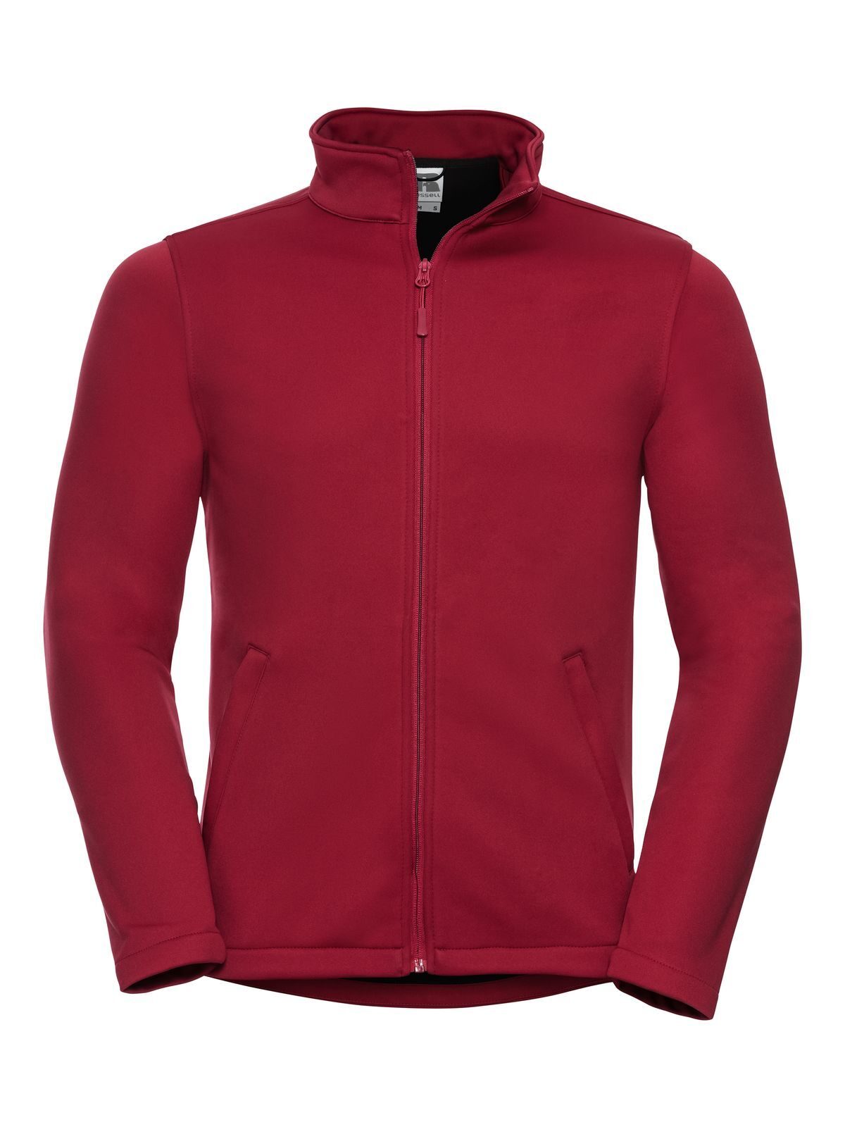 Smart Softshell Jacket Herren – Russell – Farbe classic red – individuell veredelbar
