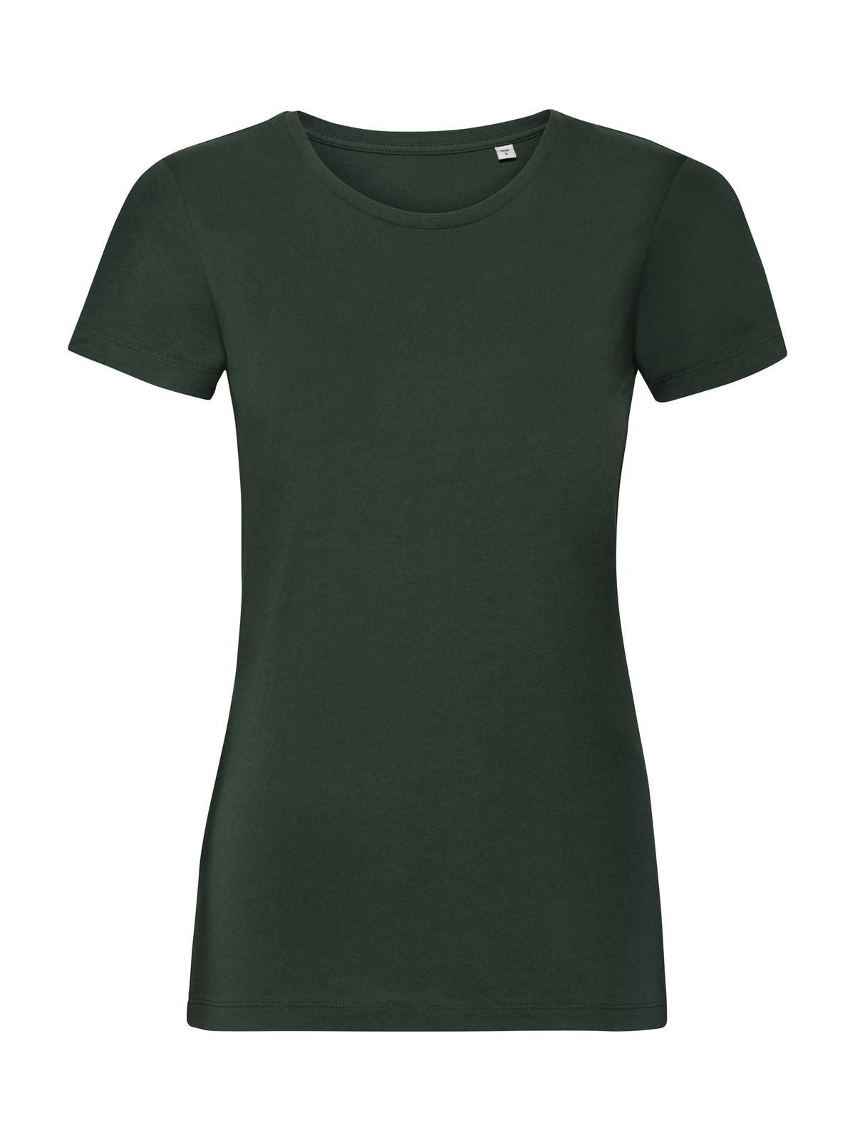 Ladies' Pure Organic Tee Damen T-Shirt – Russell – Farbe bottle green – individuell veredelbar