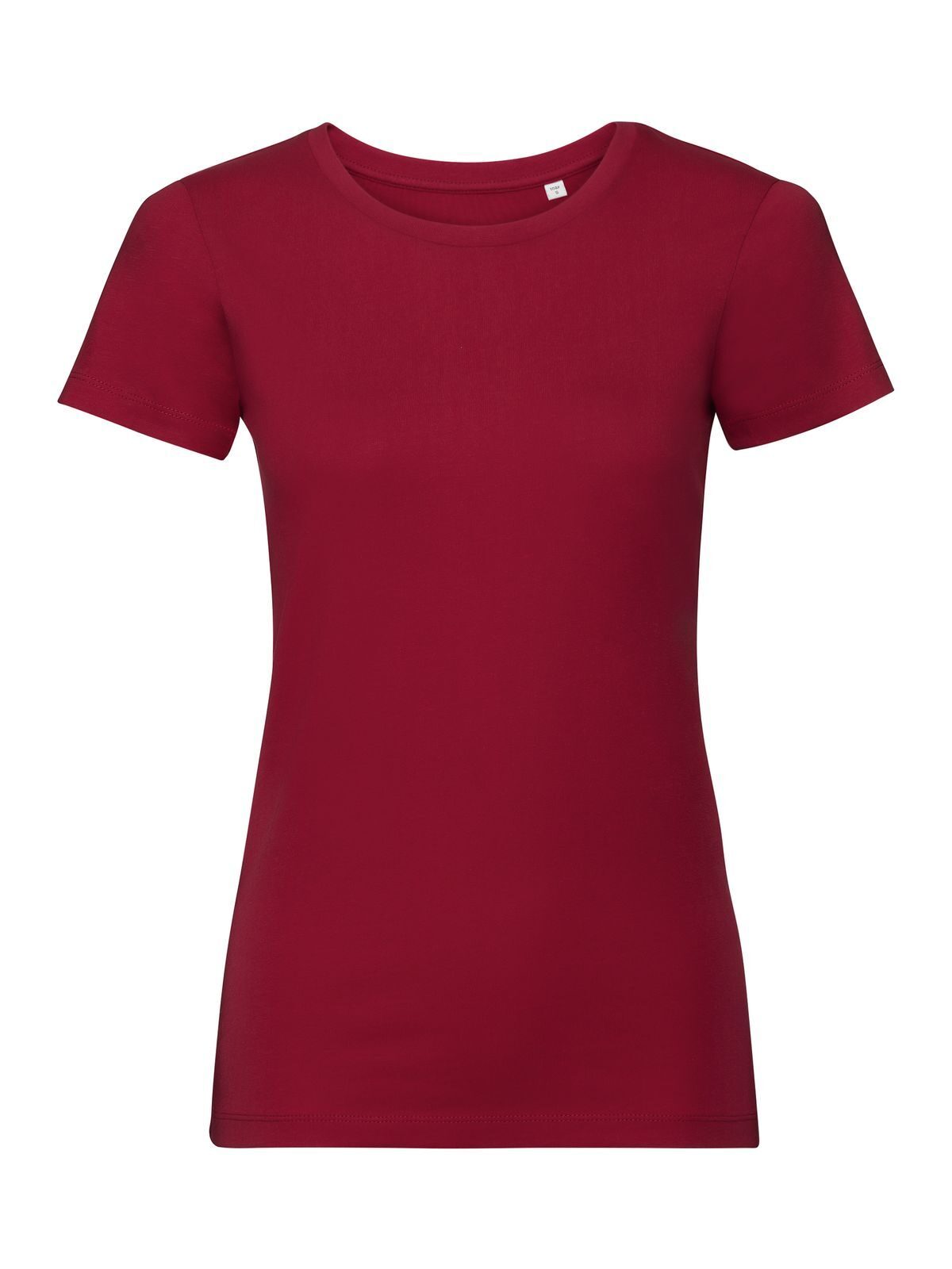 Ladies' Pure Organic Tee Damen T-Shirt – Russell – Farbe classic red – individuell veredelbar