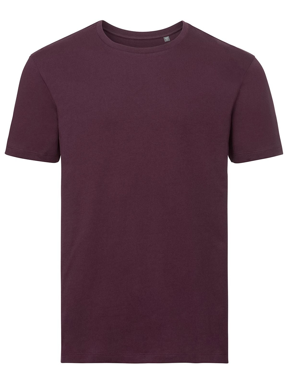 Pure Organic Tee Herren T-Shirt – Russell – Farbe Burgundy – individuell veredelbar