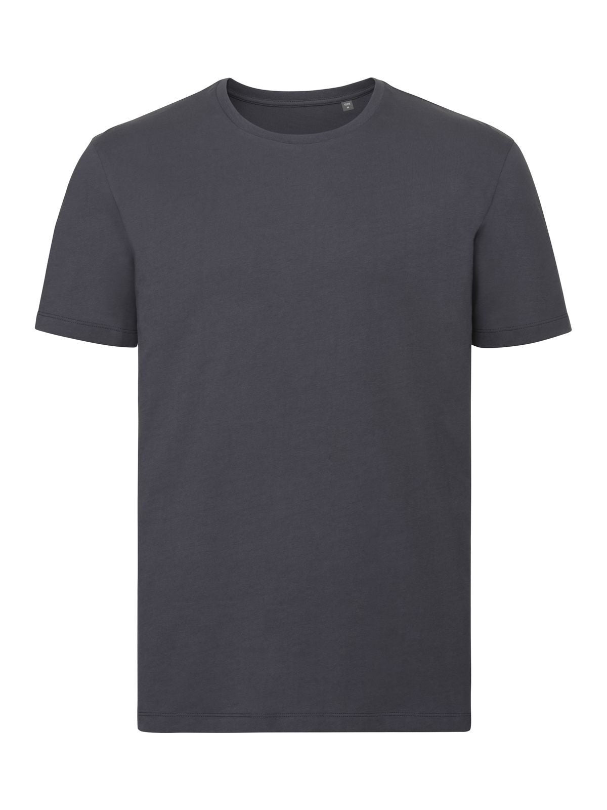 Pure Organic Tee Herren T-Shirt – Russell – Farbe convoy grey – individuell veredelbar
