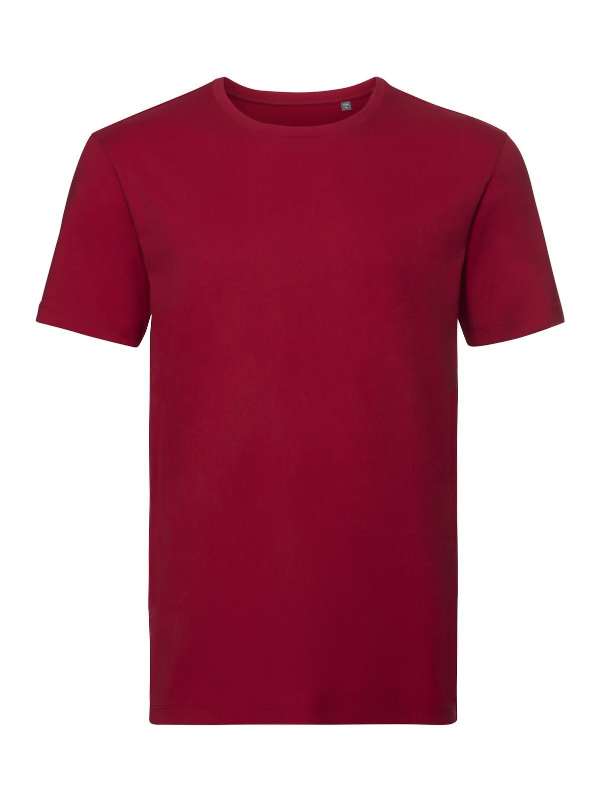 Pure Organic Tee Herren T-Shirt – Russell – Farbe classic red – individuell veredelbar
