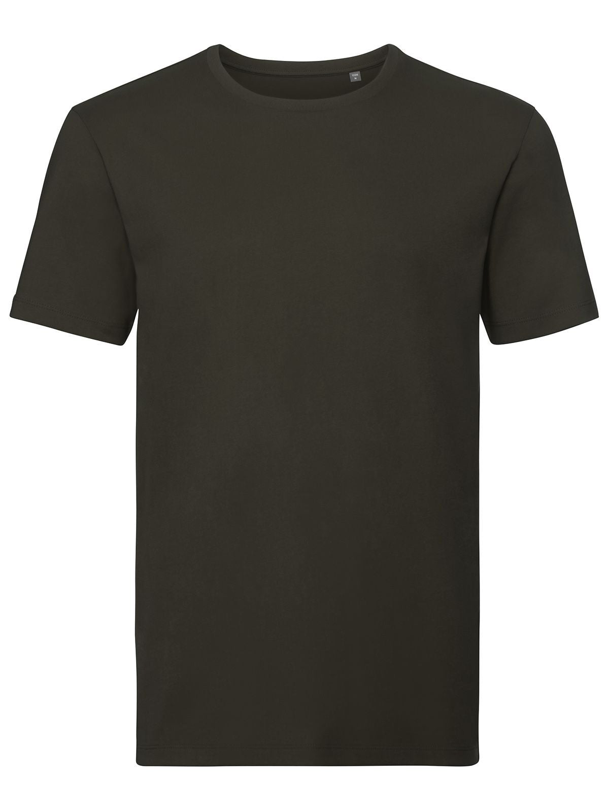 Pure Organic Tee Herren T-Shirt – Russell – Farbe Dark Olive – individuell veredelbar