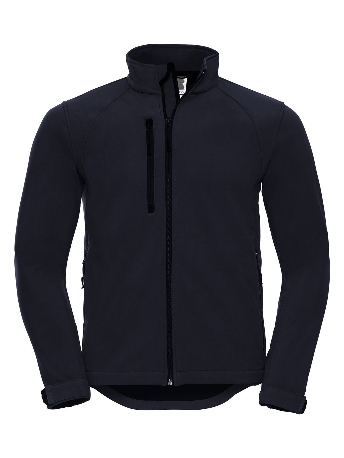 Softshell Jacket Herren – Russell – Farbe french navy – individuell veredelbar