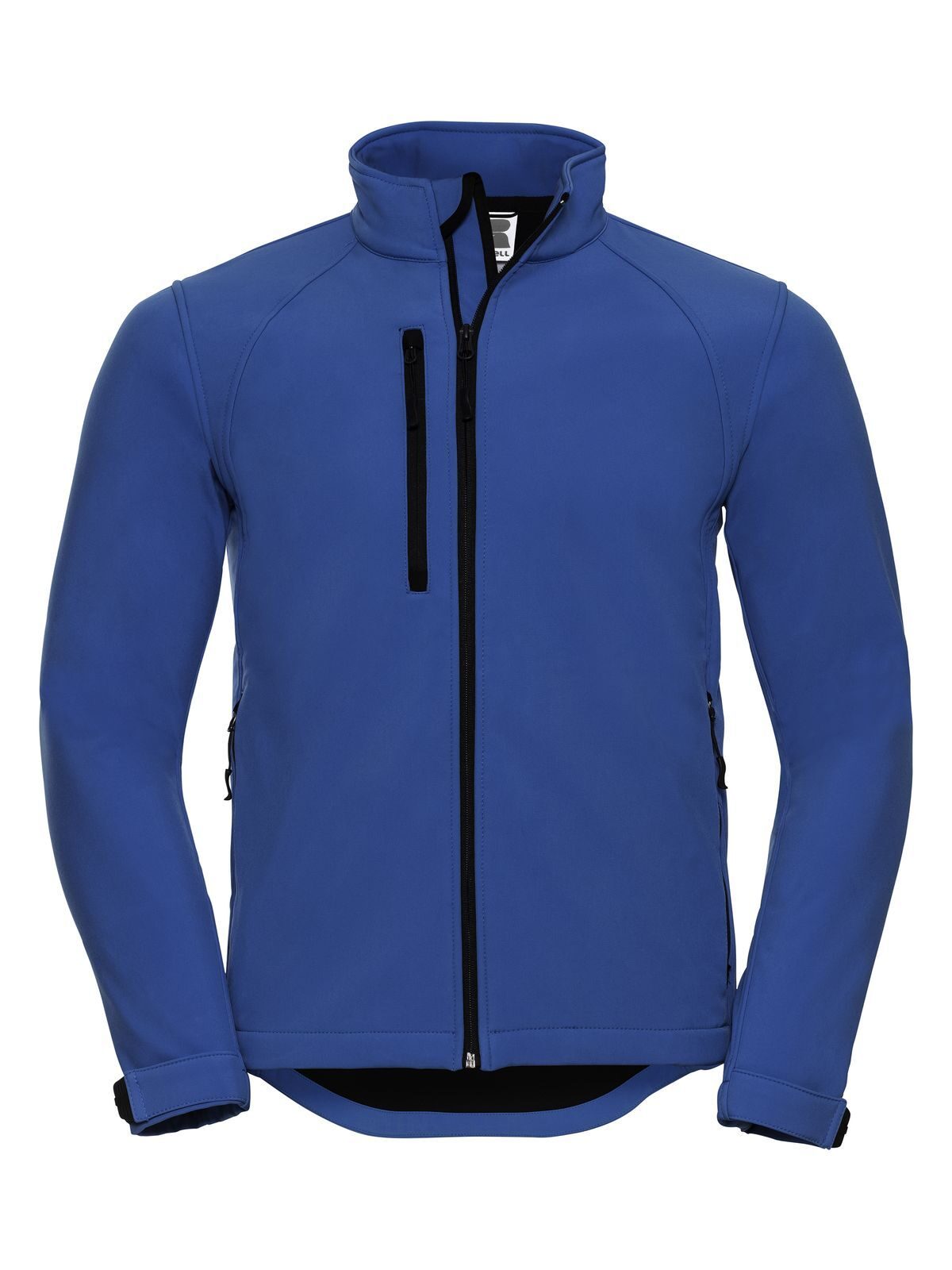 Softshell Jacket Herren – Russell – Farbe azure blue – individuell veredelbar