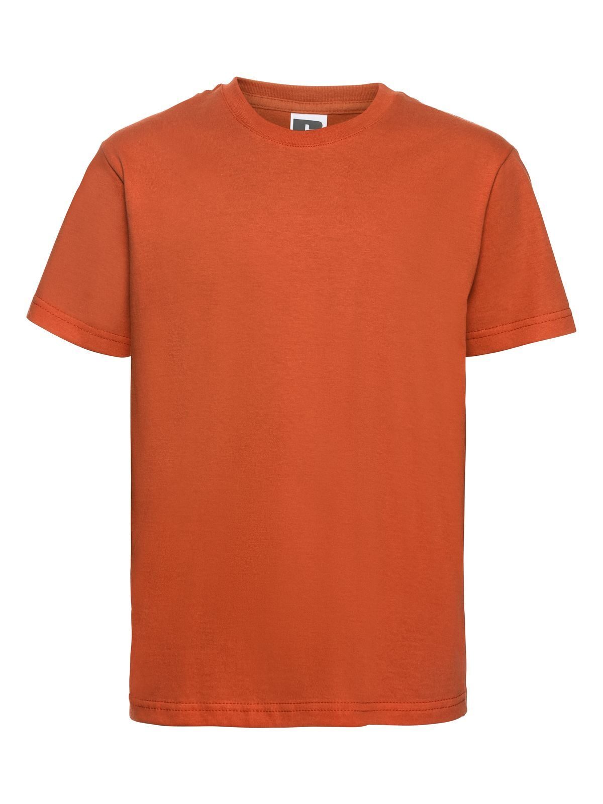 Slim T Kinder T-Shirt – Russell – Farbe Orange – individuell veredelbar