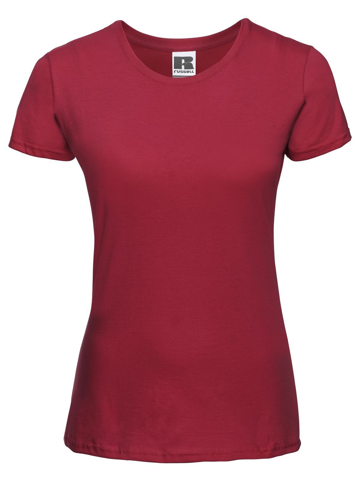 Ladies' Slim T Damen T-Shirt – Russell – Farbe classic red – individuell veredelbar