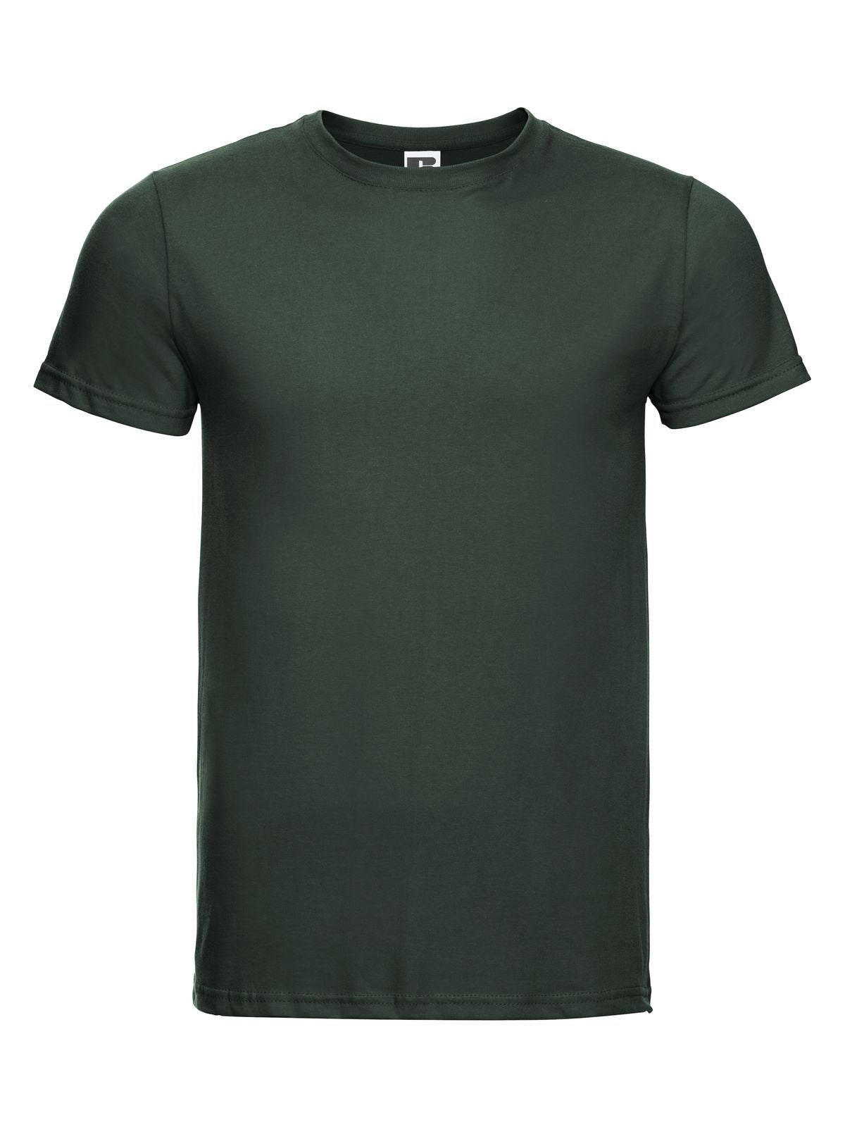 Slim T Herren T-Shirt – Russell – Farbe bottle green – individuell veredelbar