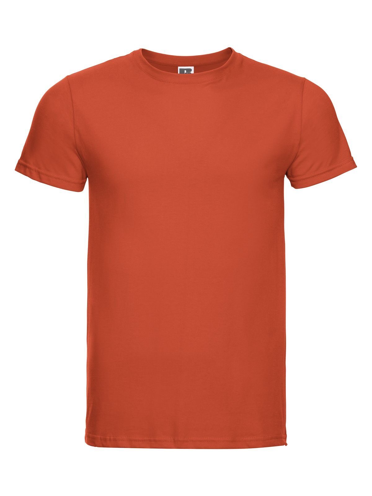 Slim T Herren T-Shirt – Russell – Farbe Orange – individuell veredelbar