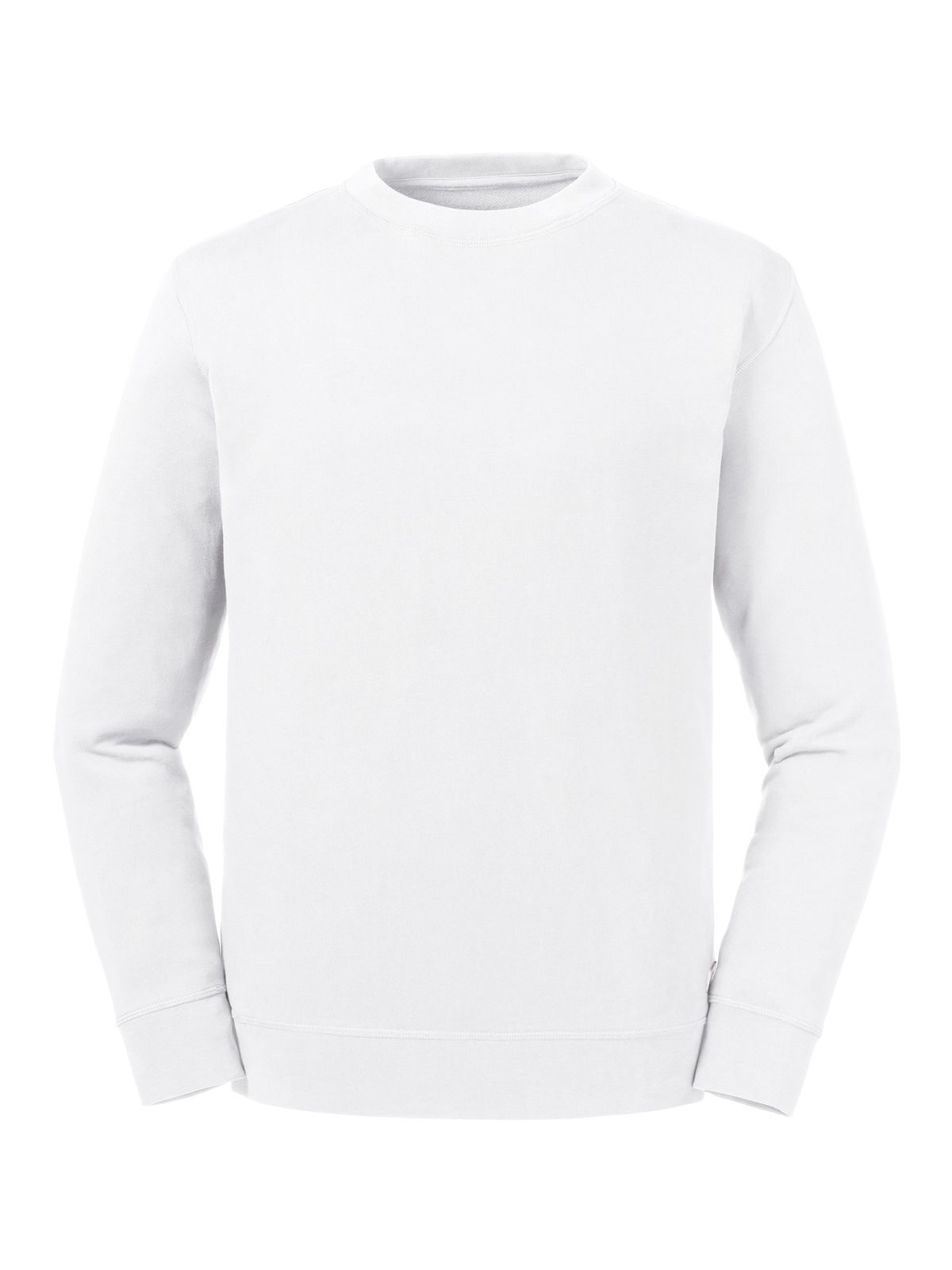 Pure Organic Reversible Sweat Sweatshirt / Hoodie – Russell – Farbe Weiß – individuell veredelbar