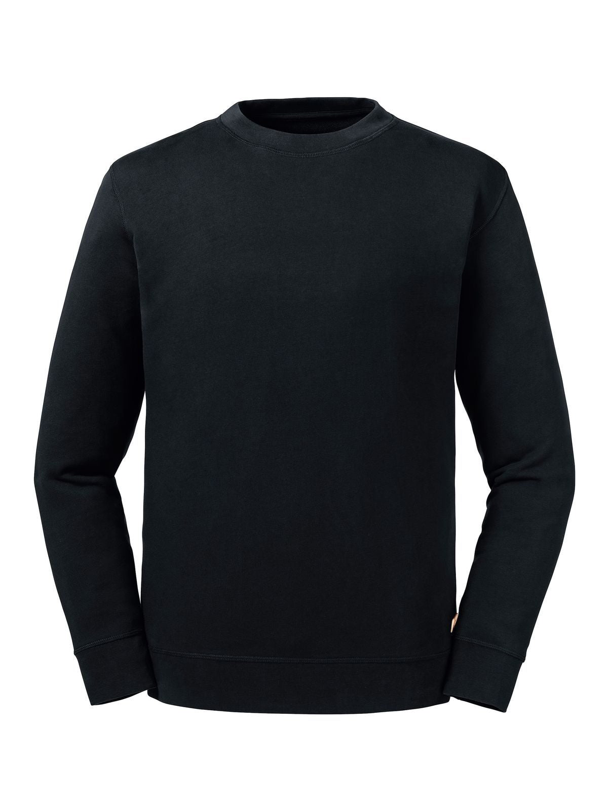 Pure Organic Reversible Sweat Sweatshirt / Hoodie – Russell – Farbe Schwarz – individuell veredelbar
