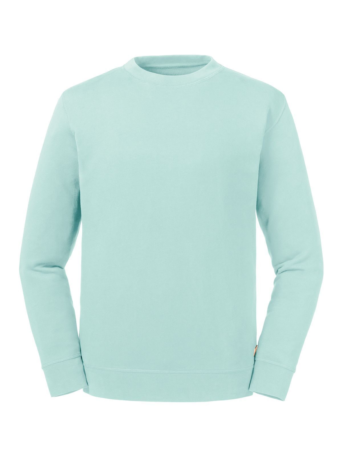 Pure Organic Reversible Sweat Sweatshirt / Hoodie – Russell – Farbe Aqua – individuell veredelbar