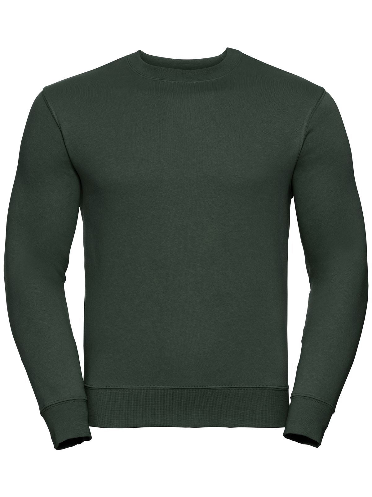 Adults' Authentic Sweat Herren Sweatshirt / Hoodie – Russell – Farbe bottle green – individuell veredelbar