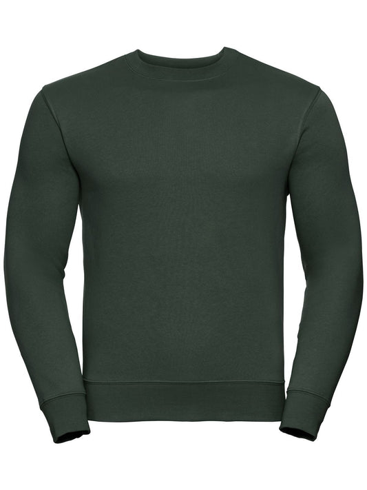 Adults' Authentic Sweat Herren Sweatshirt / Hoodie – Russell – Farbe bottle green – individuell veredelbar