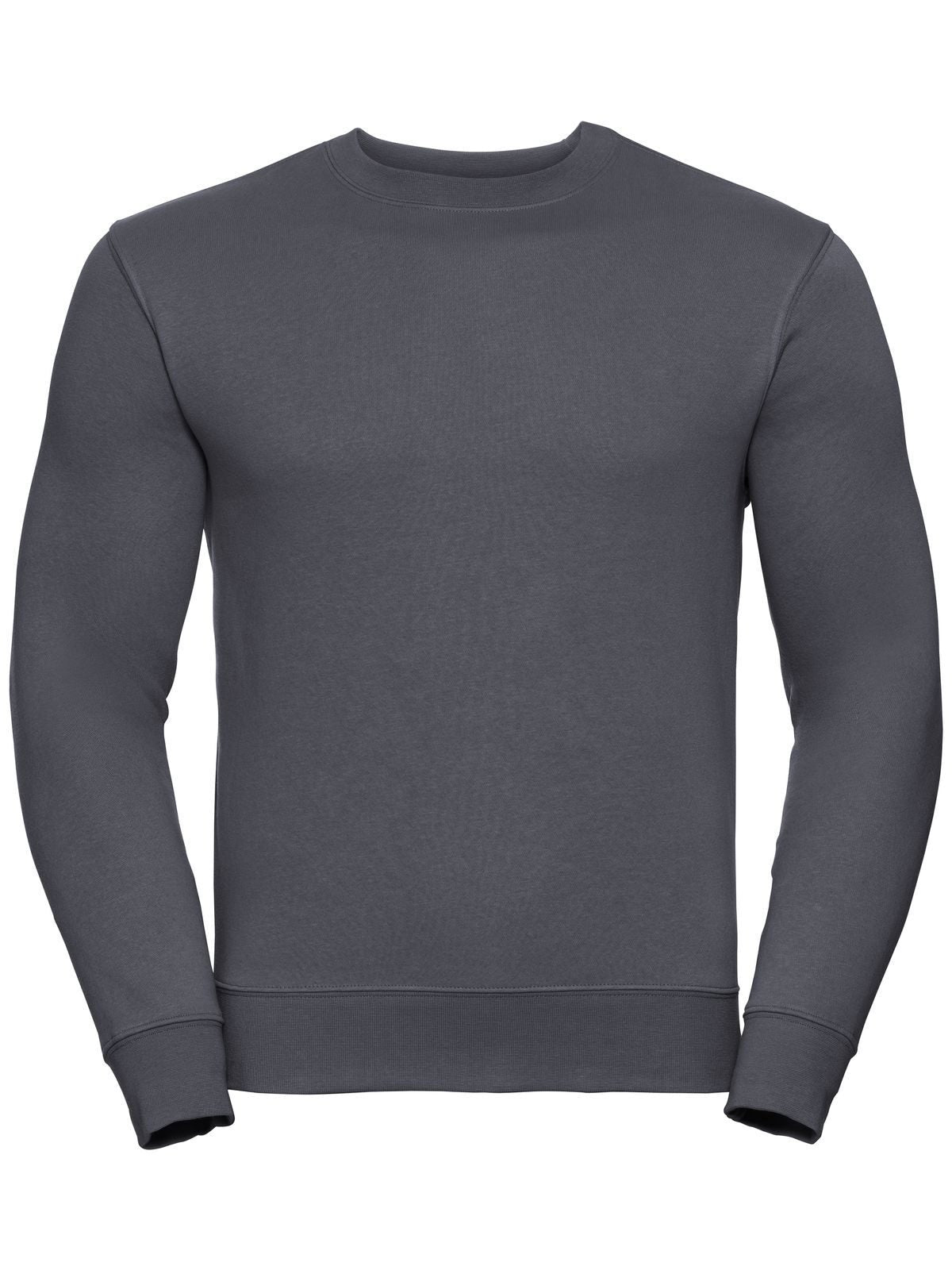 Adults' Authentic Sweat Herren Sweatshirt / Hoodie – Russell – Farbe convoy grey – individuell veredelbar