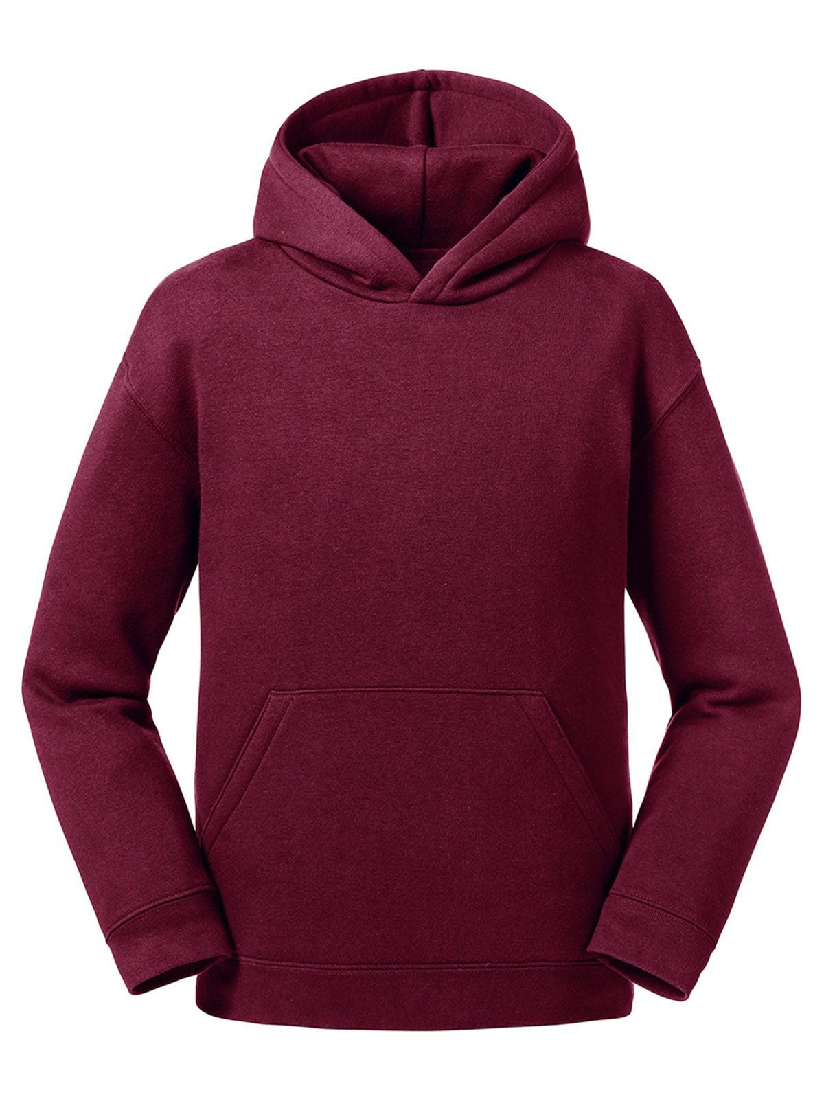Authentic Hooded Sweat Kinder Sweatshirt / Hoodie – Russell – Farbe Burgundy – individuell veredelbar