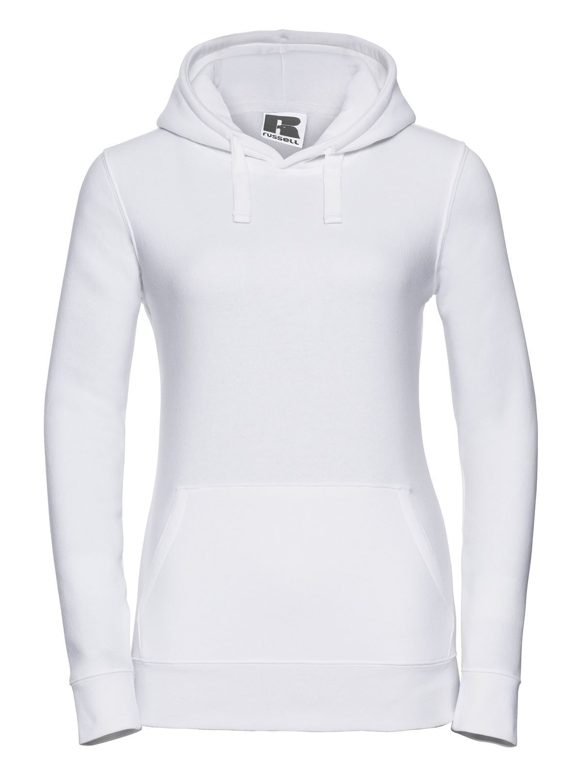 Ladies' Authentic Hooded Sweat Damen Sweatshirt / Hoodie – Russell – Farbe Weiß – individuell veredelbar