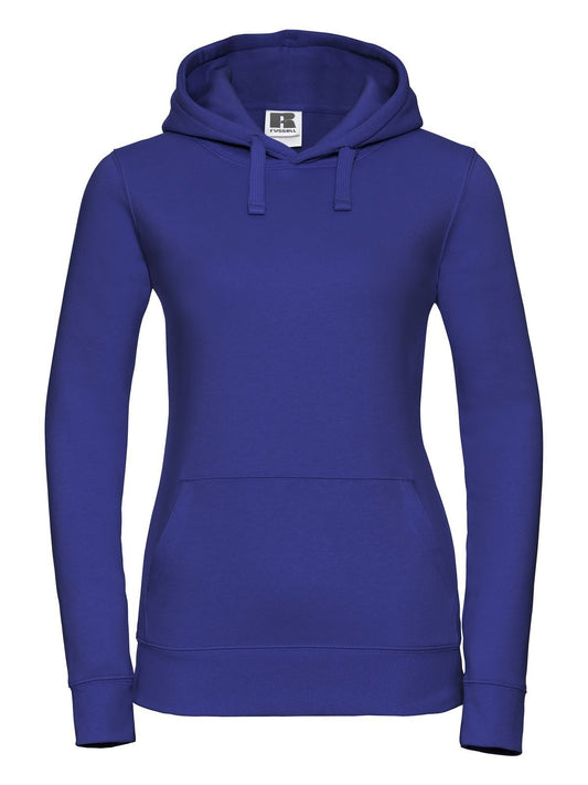 Ladies' Authentic Hooded Sweat Damen Sweatshirt / Hoodie – Russell – Farbe bright royal – individuell veredelbar