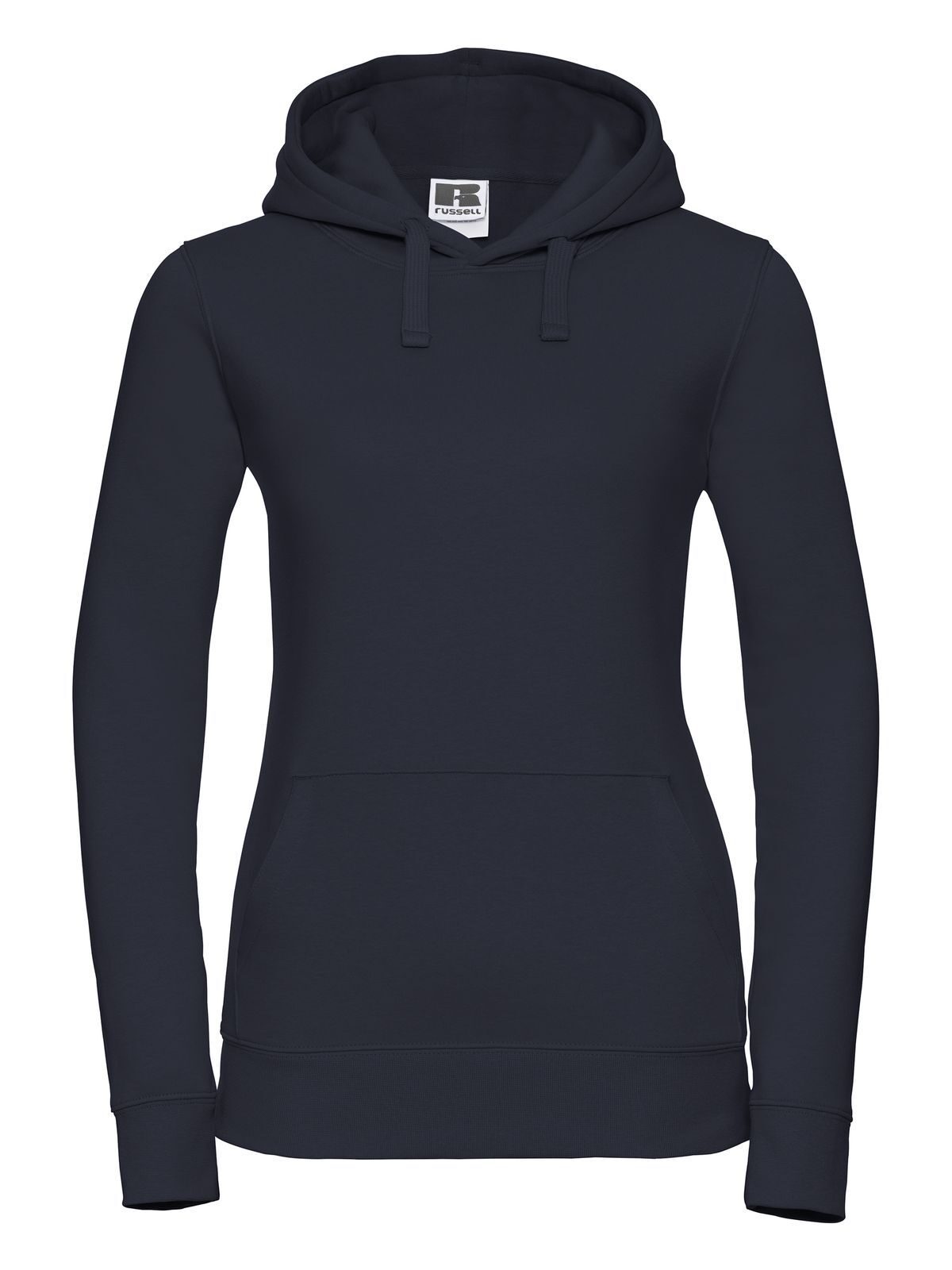Ladies' Authentic Hooded Sweat Damen Sweatshirt / Hoodie – Russell – Farbe french navy – individuell veredelbar