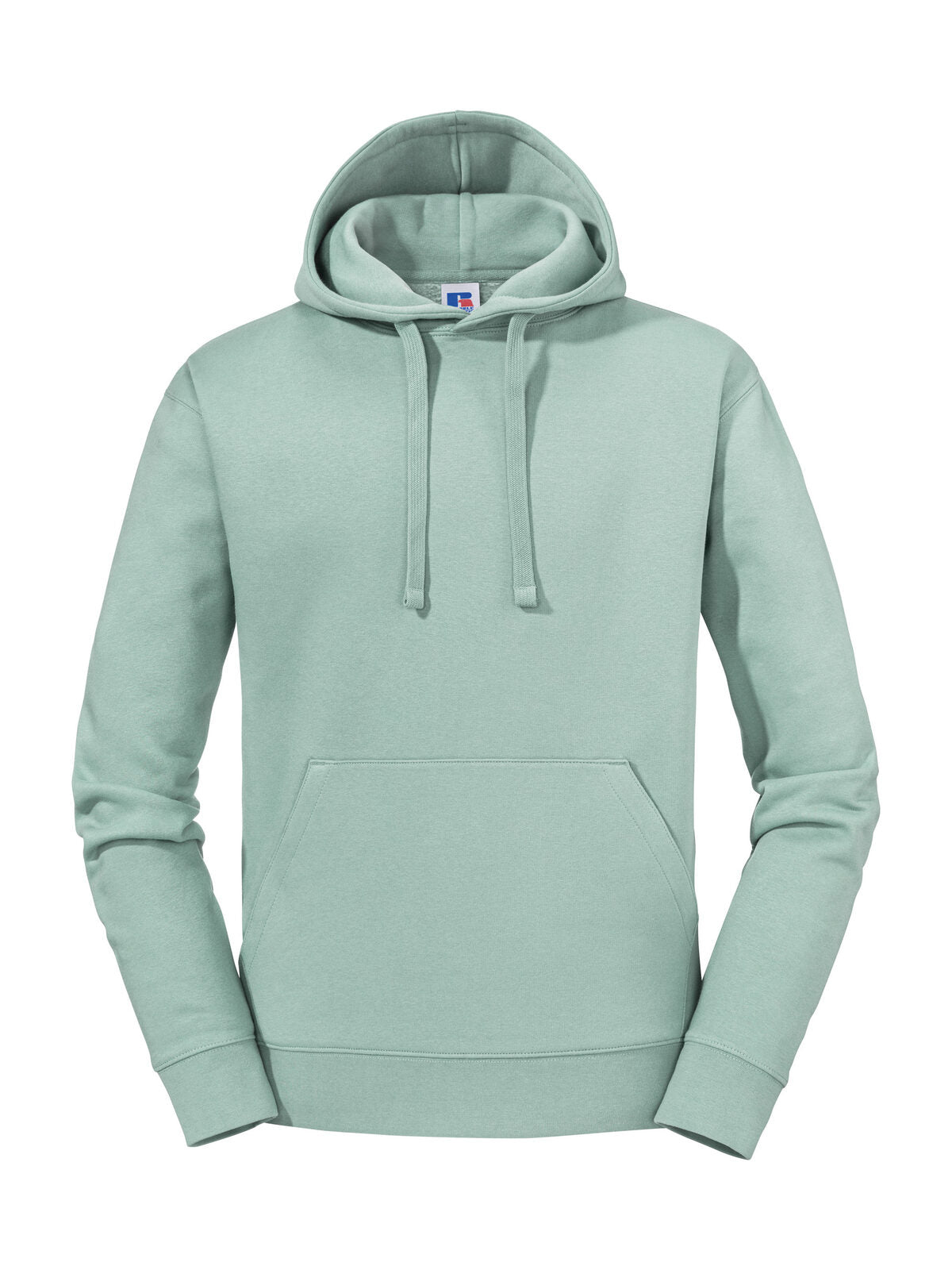 Authentic Hooded Sweat Herren Sweatshirt / Hoodie – Russell – Farbe Eucalyptus green – individuell veredelbar