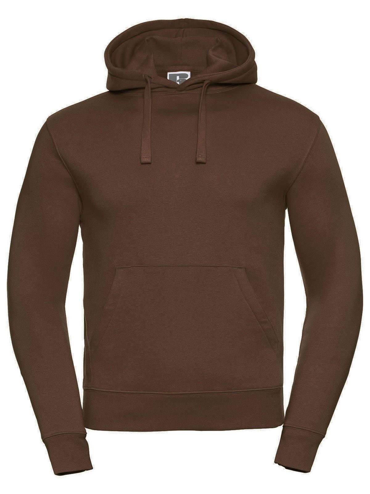 Authentic Hooded Sweat Herren Sweatshirt / Hoodie – Russell – Farbe Mocha – individuell veredelbar