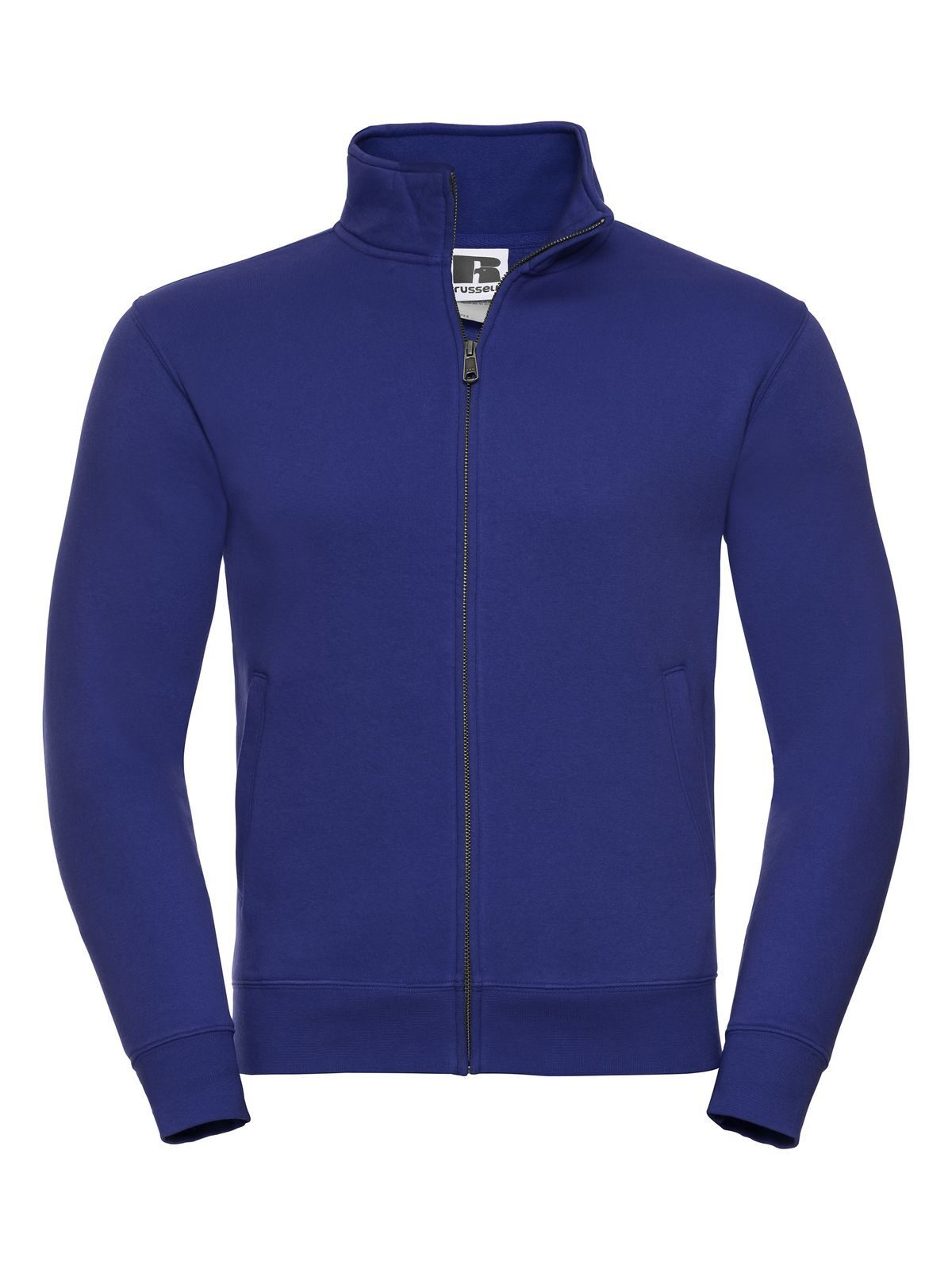 Authentic Sweat Jacket Herren Sweatshirt / Hoodie – Russell – Farbe bright royal – individuell veredelbar