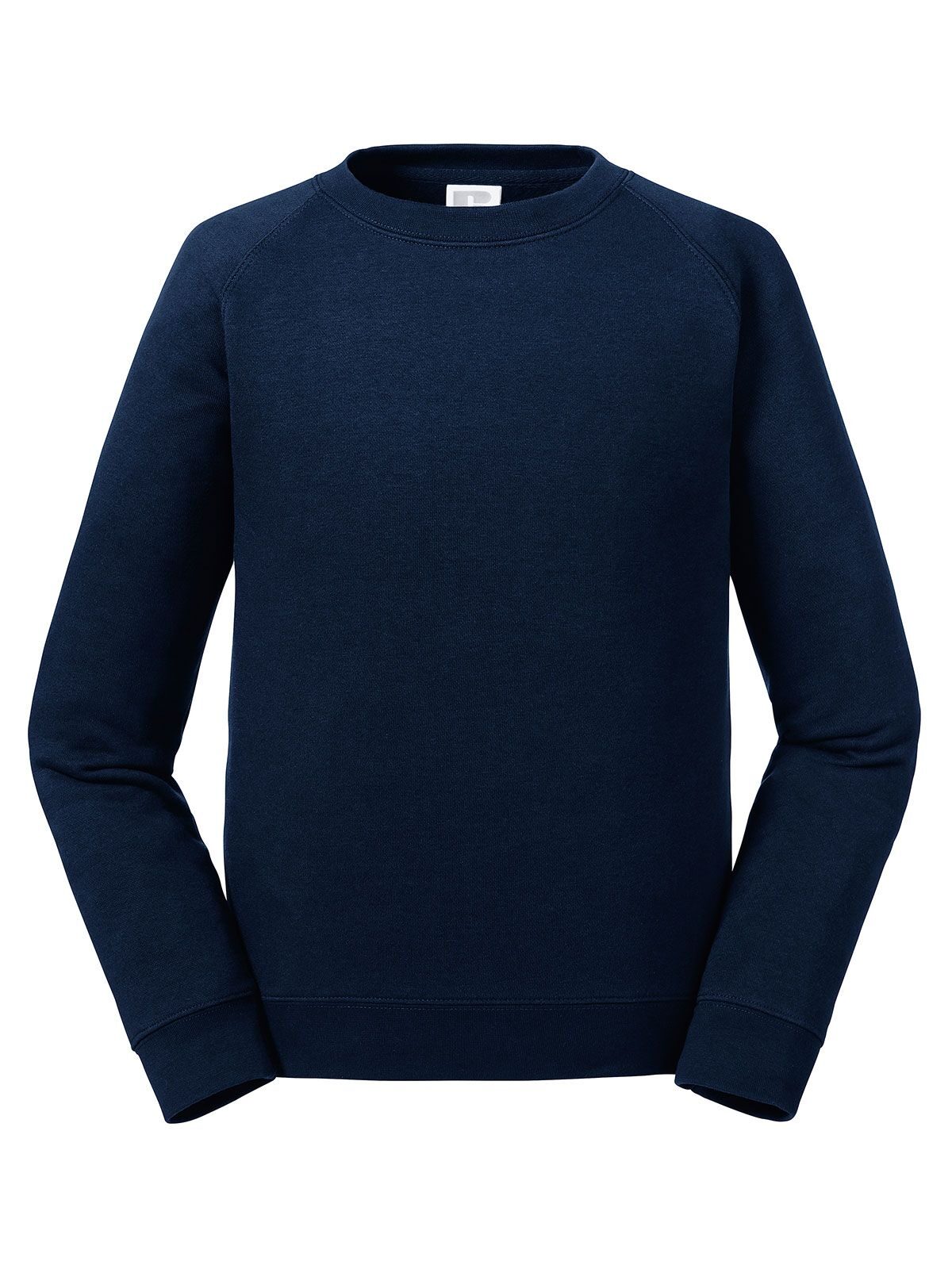 Authentic Raglan Sweat Kinder Sweatshirt / Hoodie – Russell – Farbe french navy – individuell veredelbar