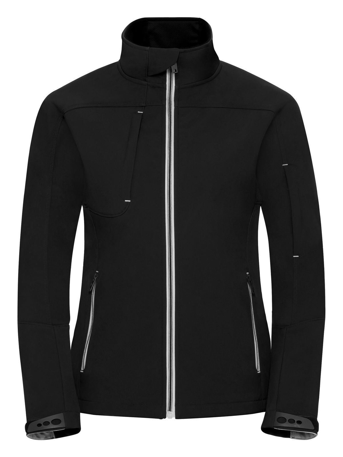 Ladies' Bionic Softshell Jacket Damen – Russell – Farbe Schwarz – individuell veredelbar