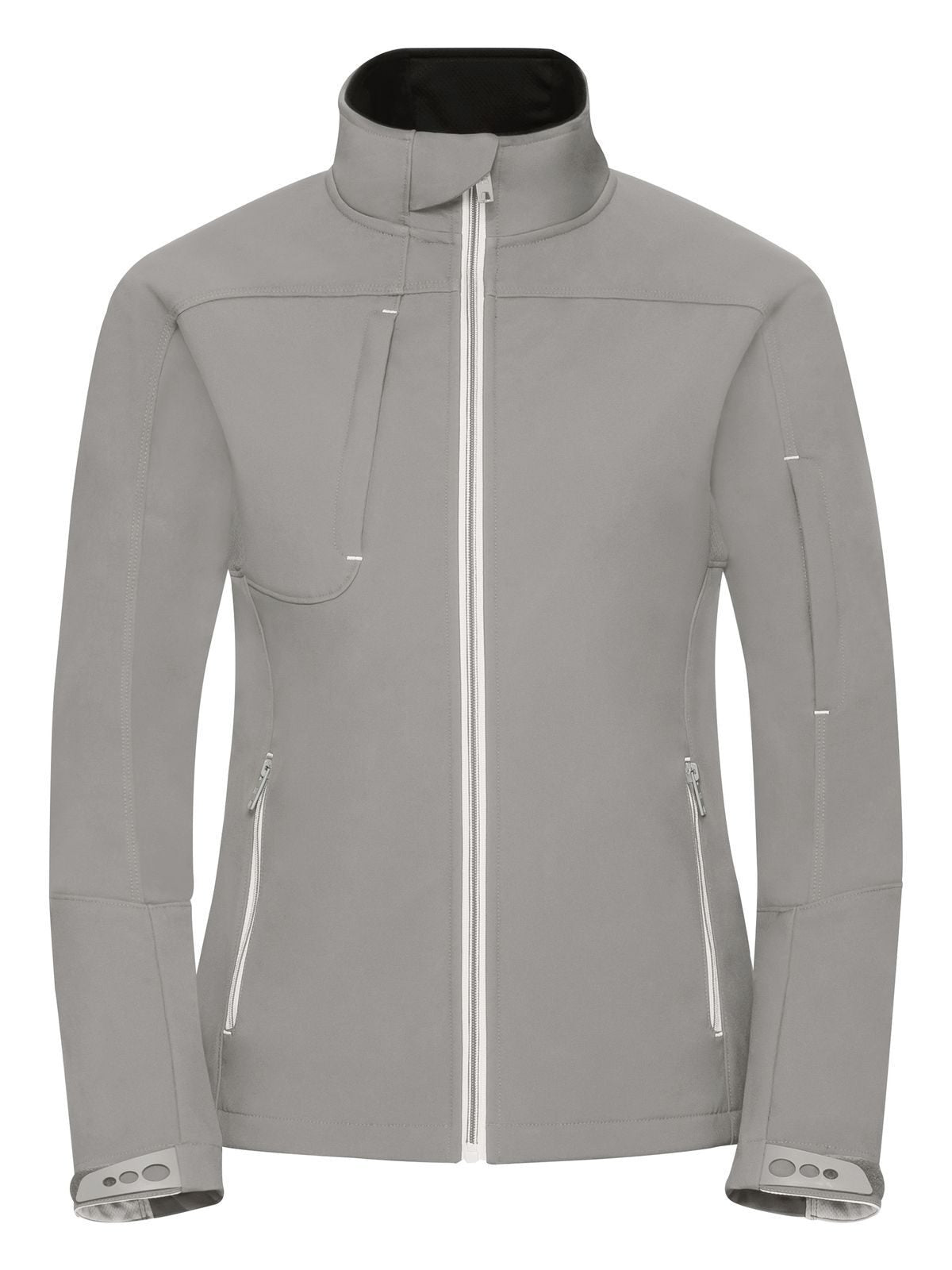 Ladies' Bionic Softshell Jacket Damen – Russell – Farbe Stein – individuell veredelbar