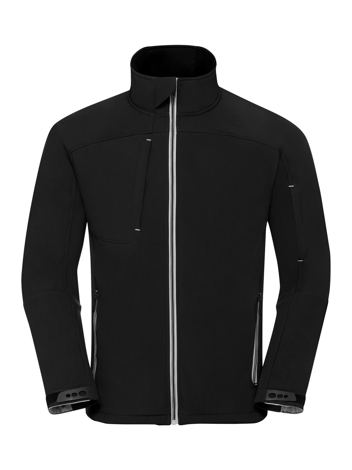 Bionic Softshell Jacket Herren – Russell – Farbe Schwarz – individuell veredelbar