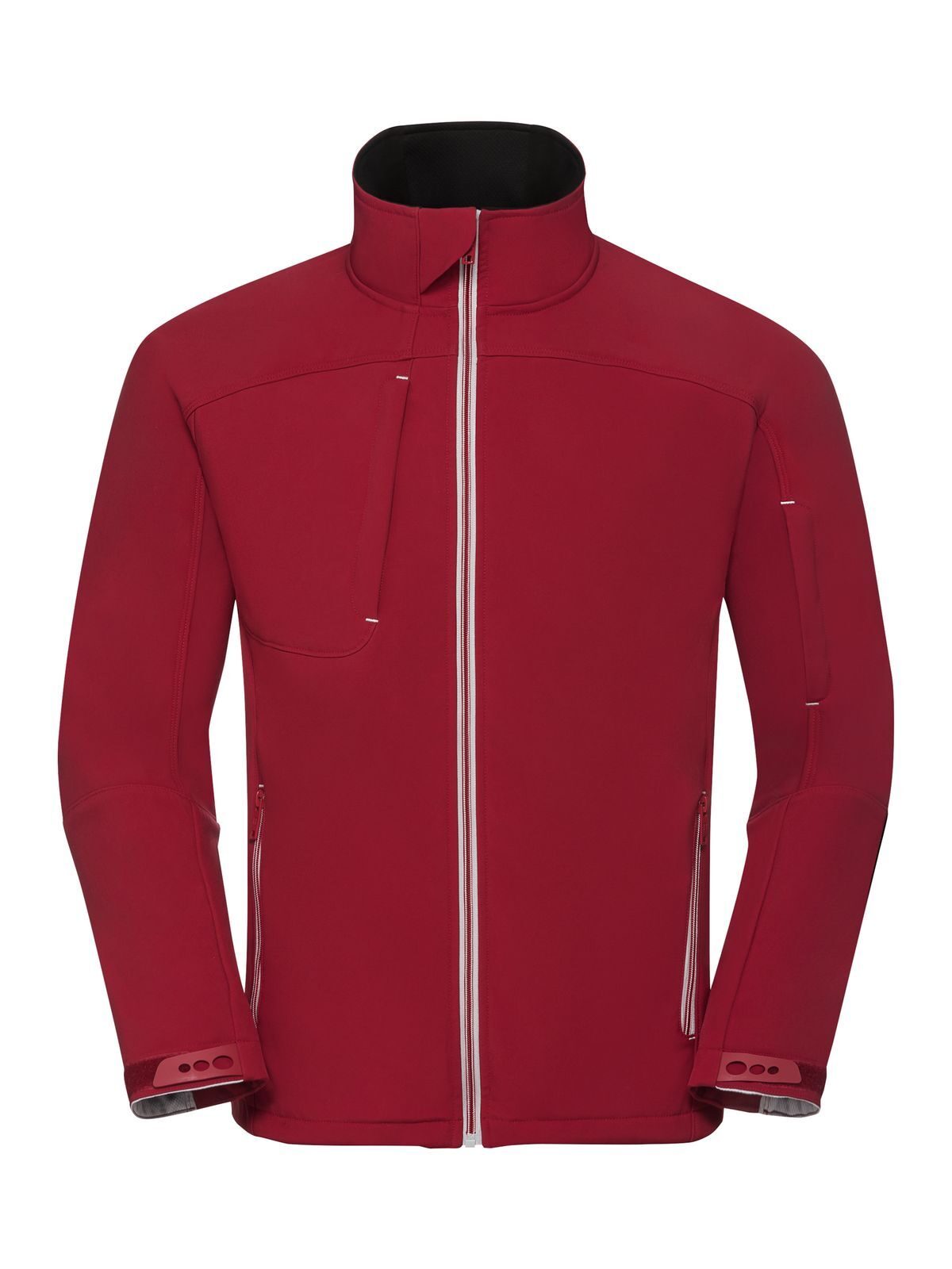 Bionic Softshell Jacket Herren – Russell – Farbe classic red – individuell veredelbar