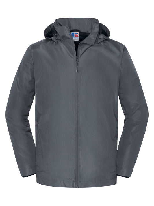 Essential weather Shell Jacket Herren Softshell – Russell – Farbe Iron Grey – individuell veredelbar
