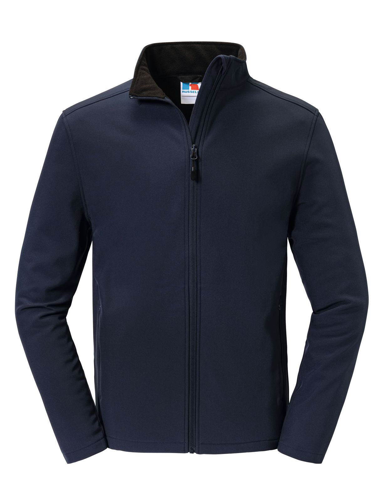 Essential Softshell Herren – Russell – Farbe french navy – individuell veredelbar