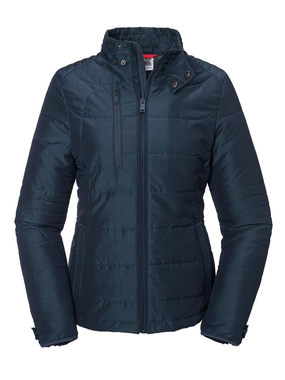 Ladies' Cross Jacket Damen – Russell – Farbe french navy – individuell veredelbar