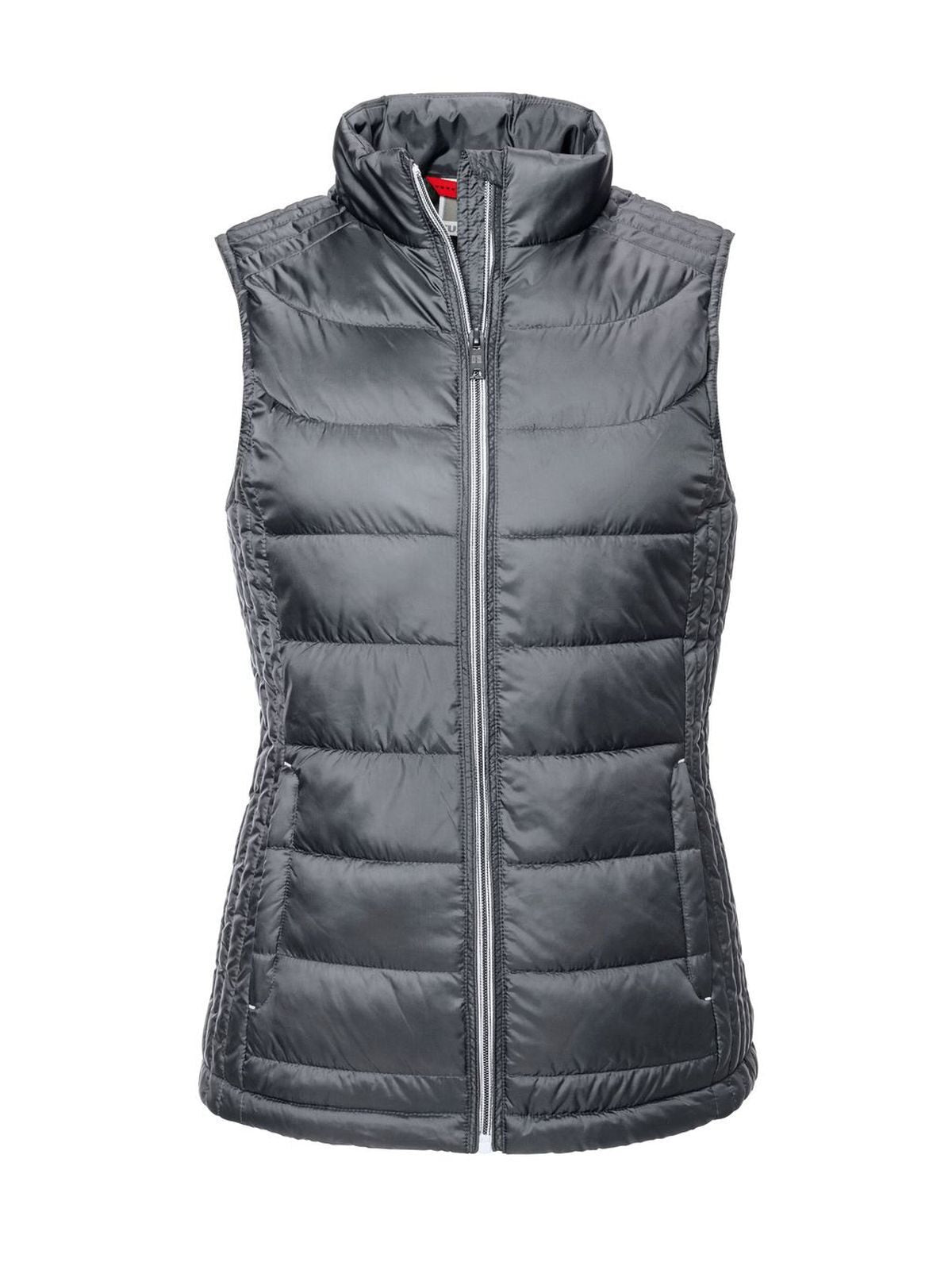 Ladie's Nano Bodywarmer Herren Jacke – Russell – Farbe Iron Grey – individuell veredelbar